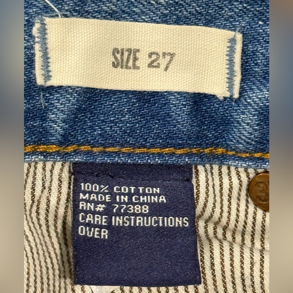 Madewell Classic Blue Straight Jeans / Women’s Size 27 - Picture 7 of 9
